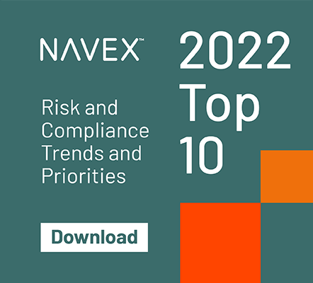 NAVEX Risk and Compliance Trends and Priorities - 2021 Top 10